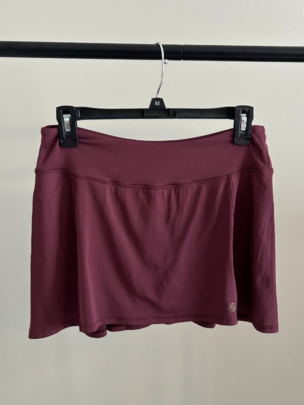 Lija Plum Tennis Pickleball Skort Size Medium Great Fall Color